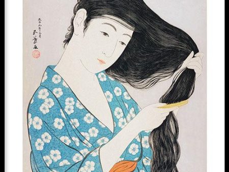 Goyō Hashiguchi - Woman Combing Her Hair Cheap