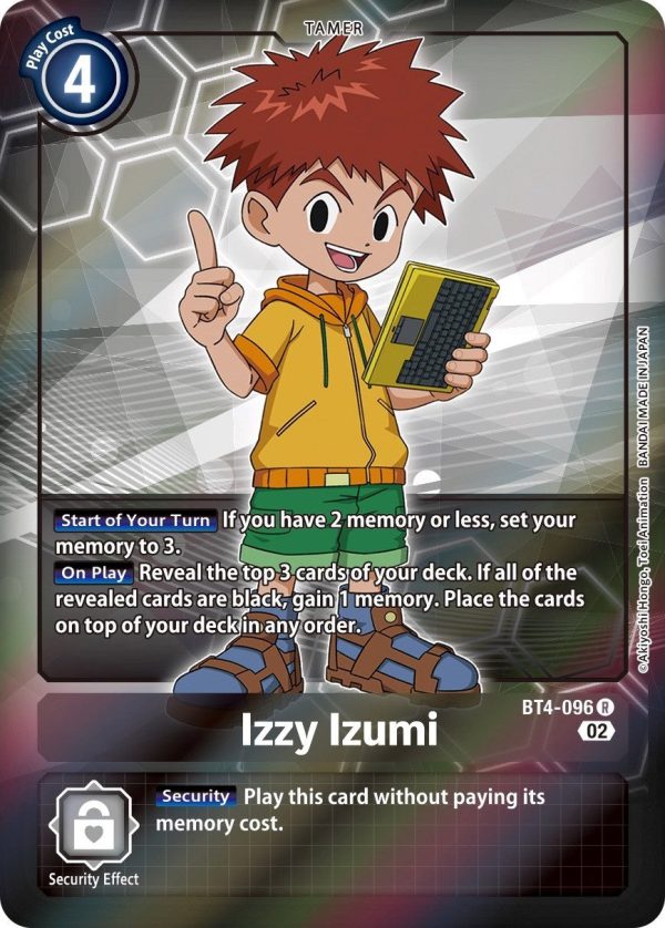 Izzy Izumi [BT4-096] (Alternate Art) [Starter Deck: Ragnaloardmon] Online Sale