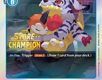 Gabumon [BT1-029] (Store Champion) [Release Special Booster Promos] For Sale