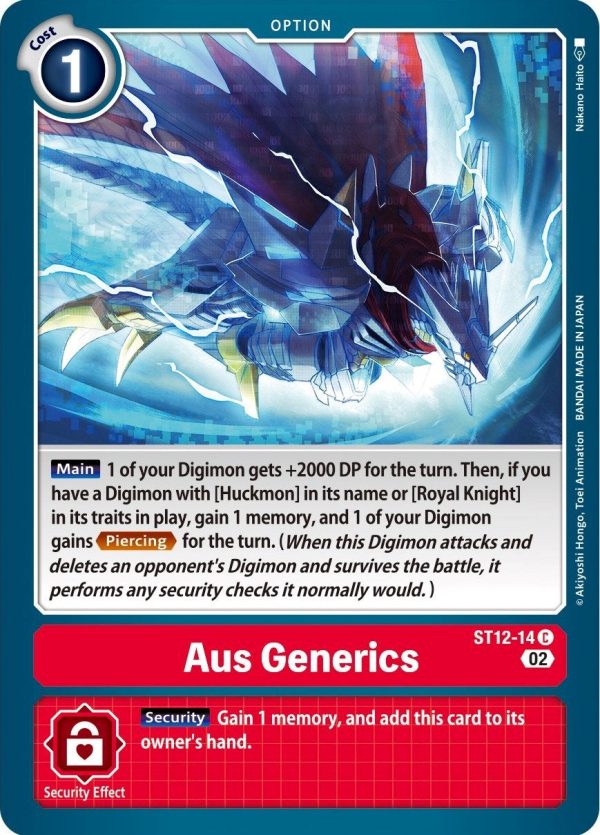 Aus Generics [ST12-14] [Starter Deck: Jesmon] Online Hot Sale