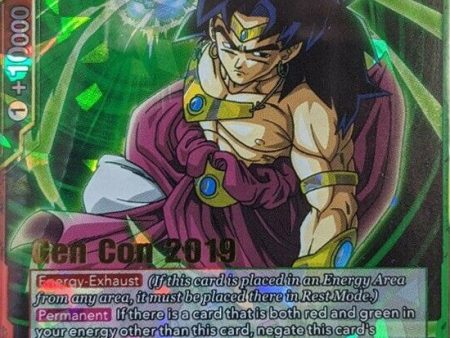 Broly, Demonic Origins (Gen Con 2019) (BT7-117) [Promotion Cards] For Discount