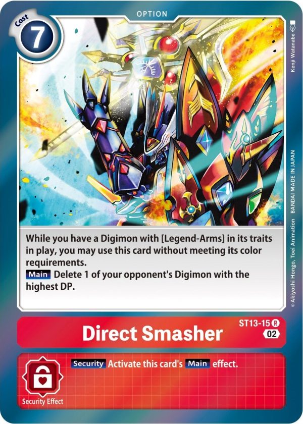 Direct Smasher [ST13-15] [Starter Deck: Ragnaloardmon] For Cheap