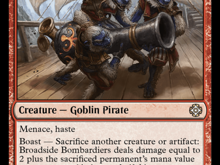 Broadside Bombardiers [The Lost Caverns of Ixalan Commander] Discount