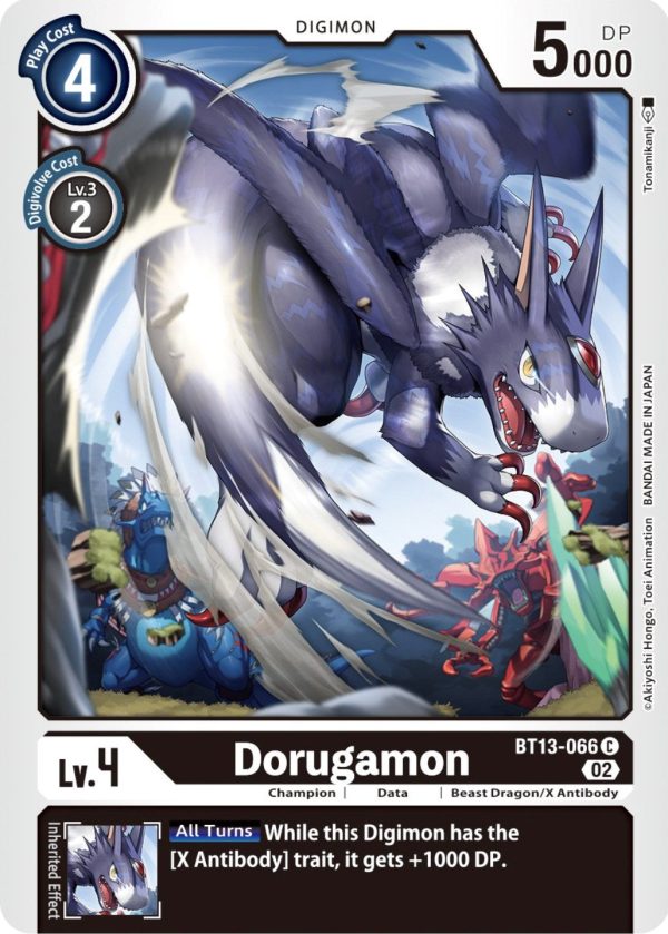 Dorugamon [BT13-066] [Versus Royal Knights Booster] For Discount