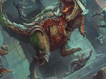 Carnage Tyrant Art Card [The Lost Caverns of Ixalan Art Series] Online Hot Sale