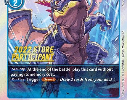 Coredramon [ST8-06] (2022 Store Participant) [Starter Deck: Ulforce Veedramon Promos] For Discount