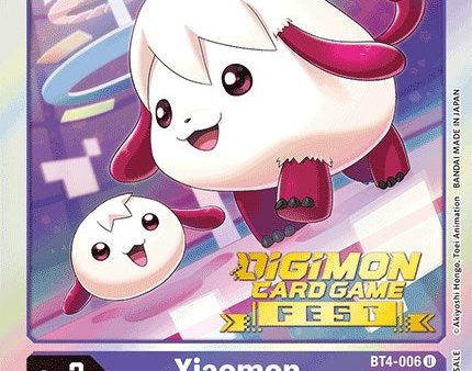 Xiaomon [BT4-006] (Digimon Card Game Fest 2022) [Great Legend Promos] Hot on Sale