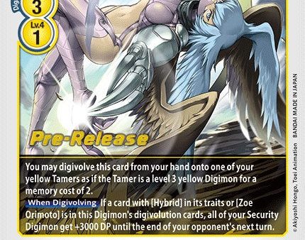 Zephyrmon [BT7-036] [Next Adventure Pre-Release Cards] Sale