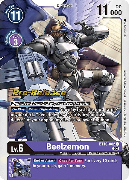 Beelzemon [BT10-082] [Xros Encounter Pre-Release Cards] Online Sale