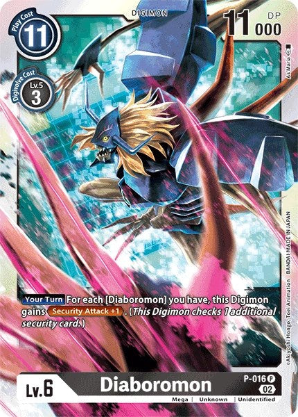 Diaboromon [P-016] (Resurgence Booster Reprint) [Resurgence Booster] For Discount