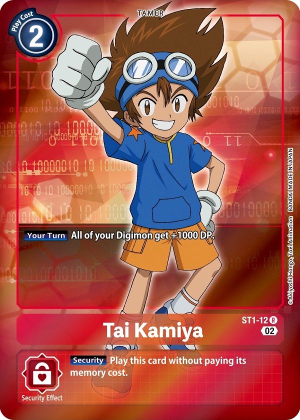 Tai Kamiya [ST1-12] (Alternate Art) [Starter Deck: Jesmon] For Cheap