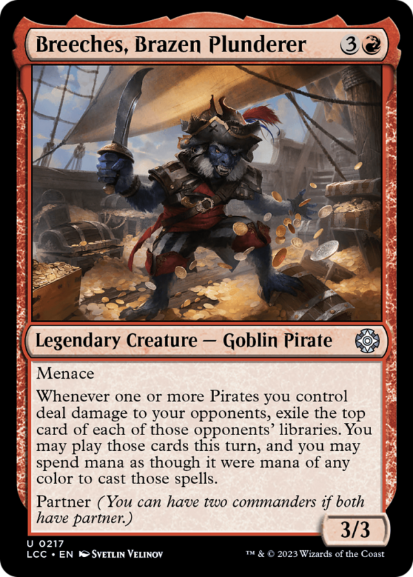 Breeches, Brazen Plunderer [The Lost Caverns of Ixalan Commander] Cheap