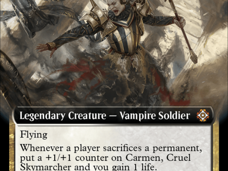 Carmen, Cruel Skymarcher (Extended Art) [The Lost Caverns of Ixalan Commander] For Sale