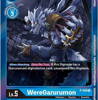 WereGarurumon [P-008] (Gift Box 2022) [Promotional Cards] For Sale