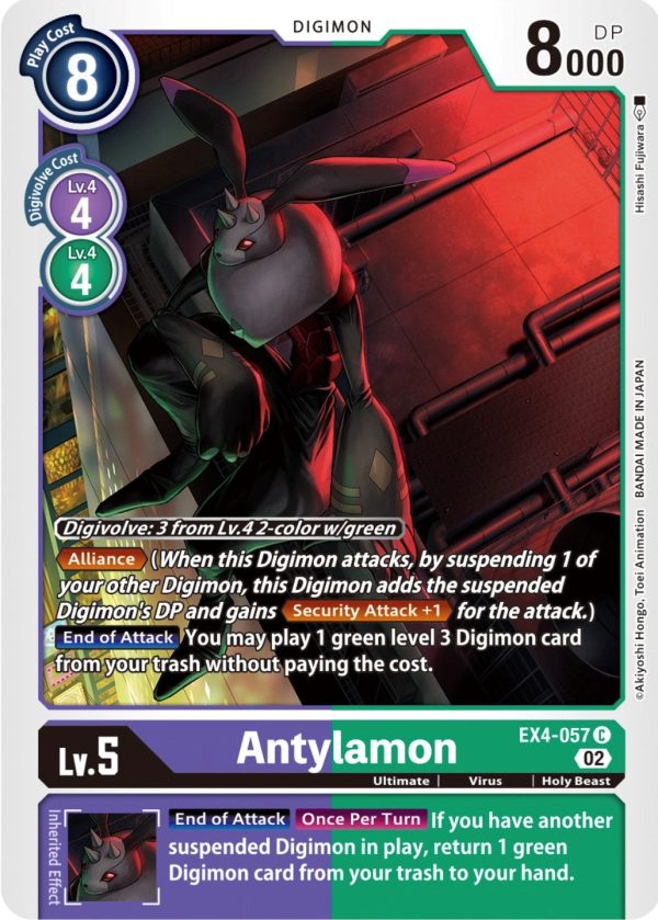 Antylamon [EX4-057] [Alternative Being Booster] For Discount