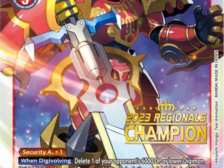 EmperorGreymon [BT12-017] (2023 Regionals Champion) [Across Time] Online