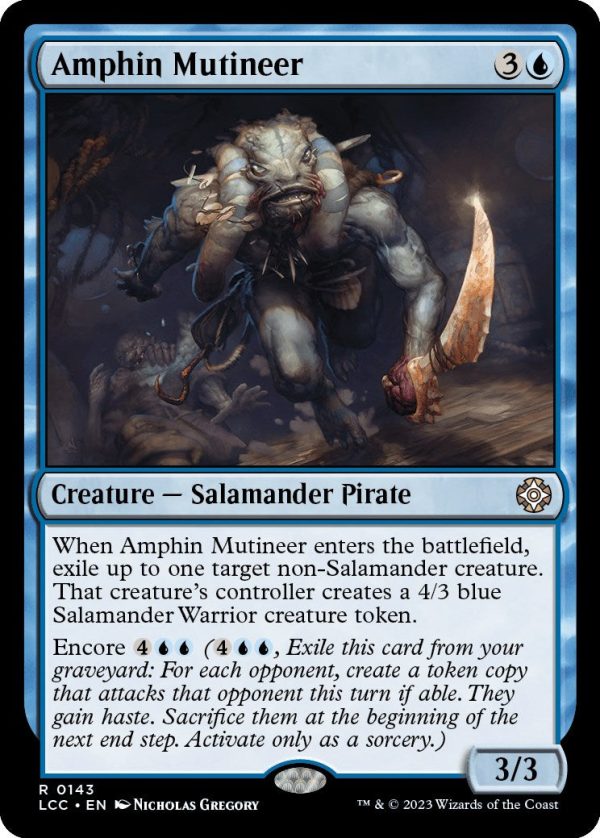 Amphin Mutineer [The Lost Caverns of Ixalan Commander] Discount