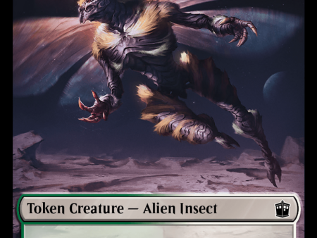 Alien Insect    Mutant Double-Sided Token [Doctor Who Tokens] For Cheap