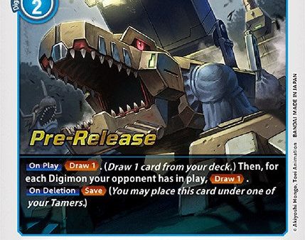 Deckerdramon [BT10-020] [Xros Encounter Pre-Release Cards] Sale