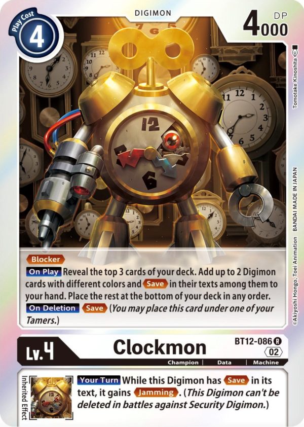 Clockmon [BT12-086] [Across Time] Discount