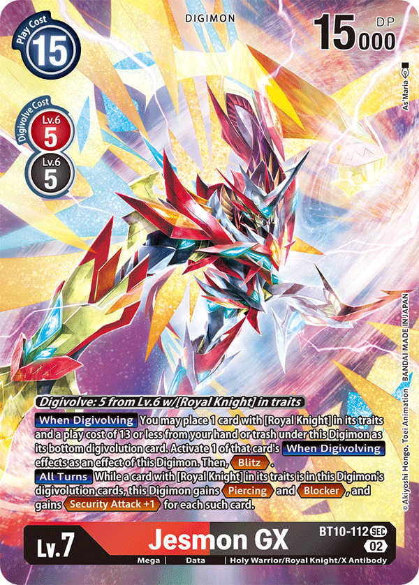 Jesmon GX [BT10-112] (Alternate Art) [Xros Encounter] Online Sale