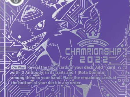 Dorumon [BT7-056] (2022 Championship Finals Top 16) [Next Adventure Promos] on Sale