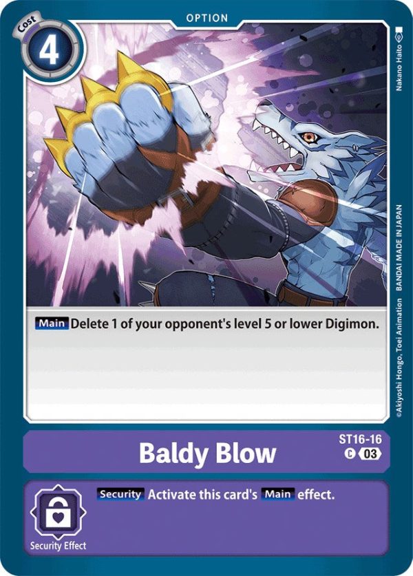 Baldy Blow [ST16-16] [Starter Deck: Wolf of Friendship] For Discount