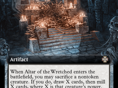 Altar of the Wretched    Wretched Bonemass (Extended Art) [The Lost Caverns of Ixalan Commander] For Discount