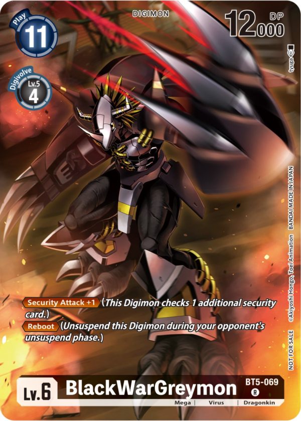 BlackWarGreymon [BT5-069] (Tamer Party Pack -The Beginning-) [Battle of Omni Promos] For Discount