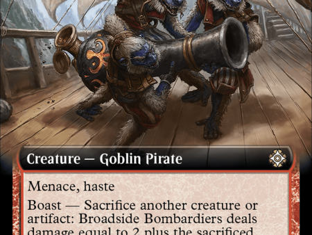 Broadside Bombardiers (Extended Art) [The Lost Caverns of Ixalan Commander] For Cheap