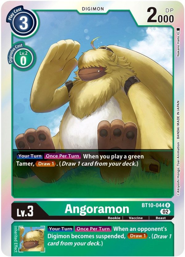 Angoramon [BT10-044] [Xros Encounter] Cheap