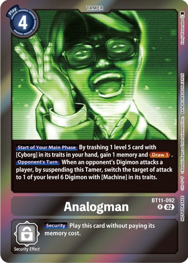 Analogman [BT11-092] (Event Pack 5) [Dimensional Phase Promos] For Sale