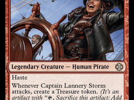 Captain Lannery Storm [The Lost Caverns of Ixalan Commander] on Sale