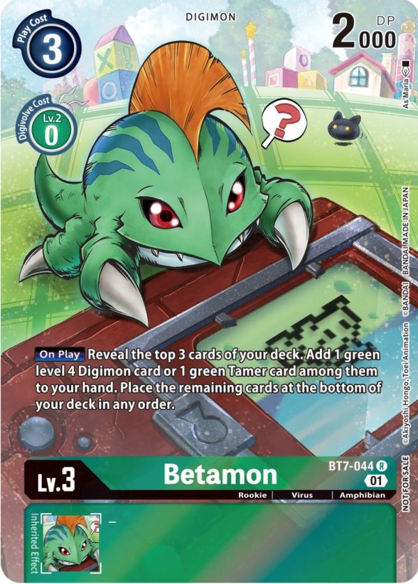 Betamon [BT7-044] (25th Special Memorial Pack) [Next Adventure Promos] Supply