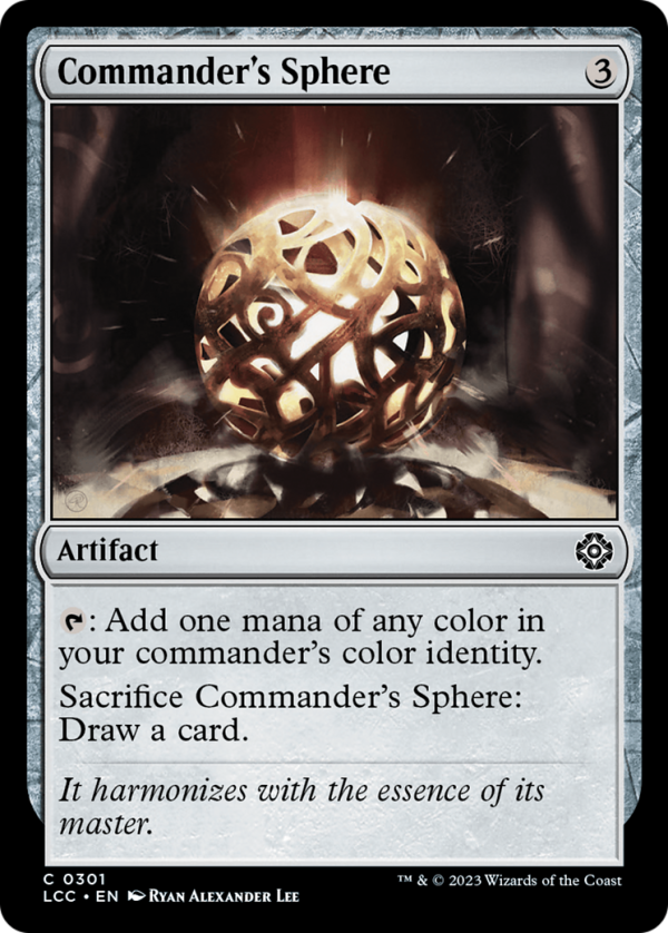 Commander s Sphere [The Lost Caverns of Ixalan Commander] For Discount