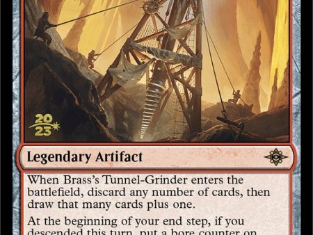 Brass s Tunnel-Grinder    Tecutlan, the Searing Rift [The Lost Caverns of Ixalan Prerelease Cards] For Cheap