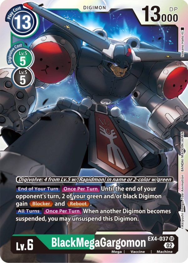 BlackMegaGargomon [EX4-037] [Alternative Being Booster] Hot on Sale