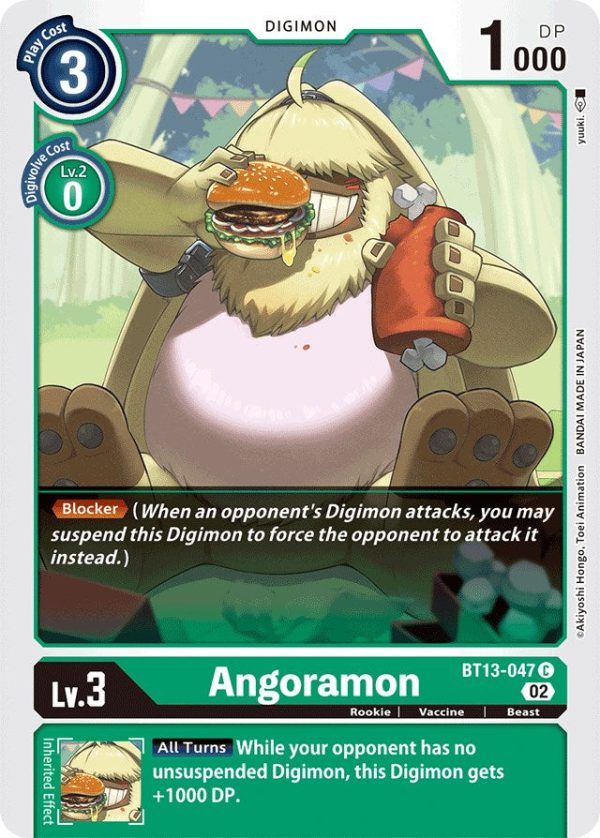 Angoramon [BT13-047] [Versus Royal Knights Booster] Fashion