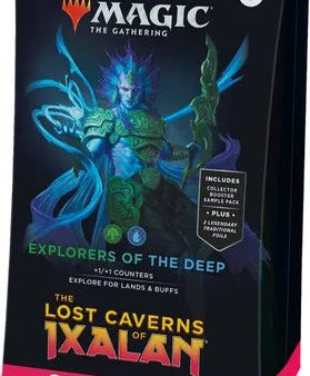 The Lost Caverns of Ixalan Commander Deck - Explorers of the Deep - Commander: The Lost Caverns of Ixalan (LCC) Hot on Sale