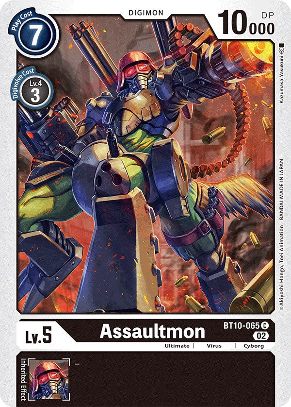 Assaultmon [BT10-065] [Xros Encounter] Cheap