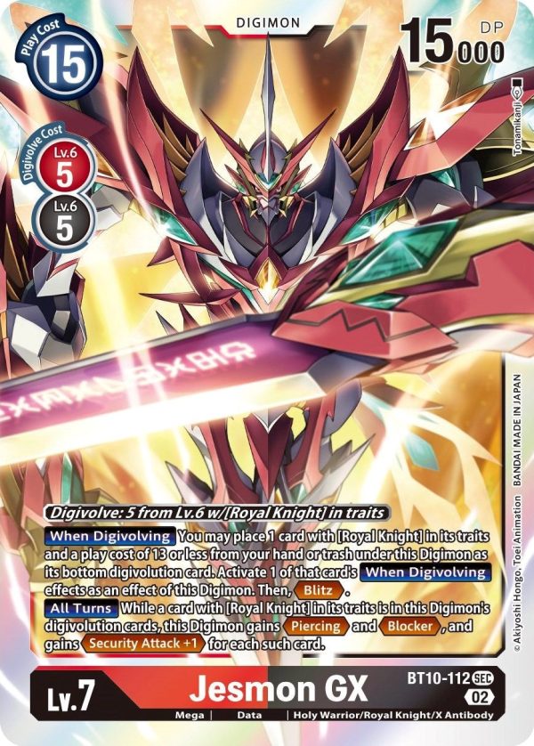 Jesmon GX [BT10-112] [Xros Encounter] Online Sale