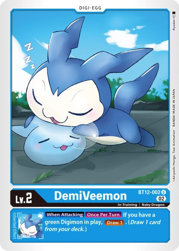 DemiVeemon [BT12-002] [Across Time] For Discount