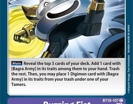 Buzzing Fist [BT10-107] [Revision Pack Cards] Online now