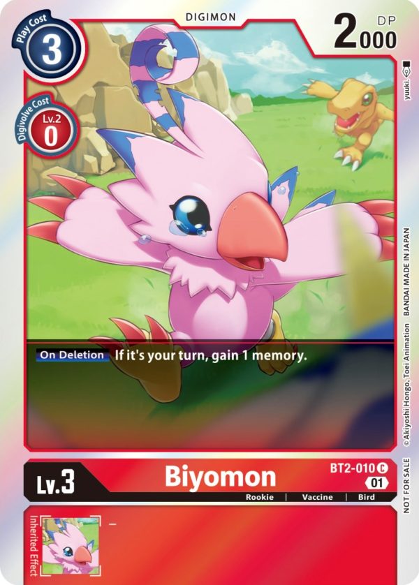 Biyomon [BT2-010] (ST-11 Special Entry Pack) [Release Special Booster Promos] For Cheap