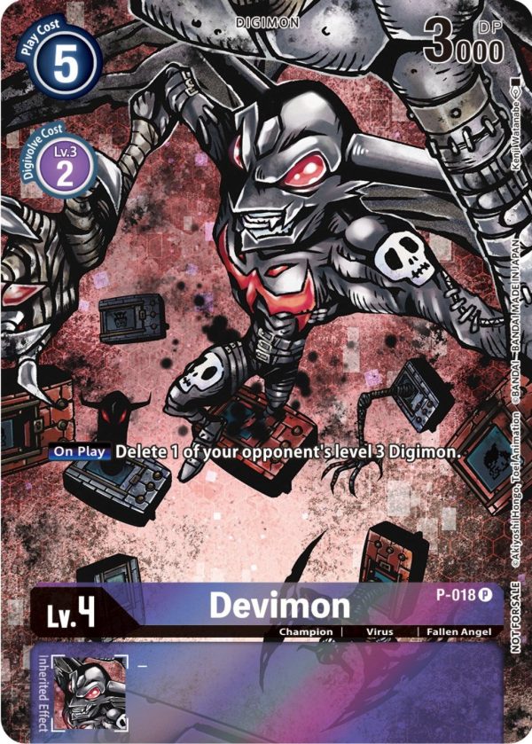 Devimon [P-018] (25th Special Memorial Pack) [Promotional Cards] on Sale