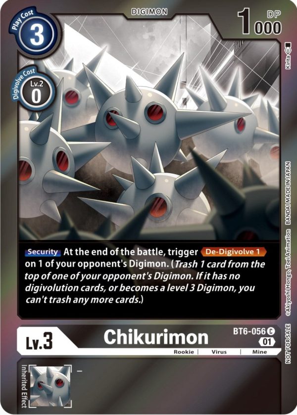 Chikurimon [BT6-056] (Event Pack 4) [Double Diamond Promos] Online