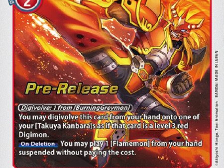 Agunimon [BT12-012] [Across Time Pre-Release Cards] Cheap