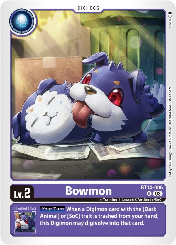 Bowmon [BT14-006] [Blast Ace] Online Sale