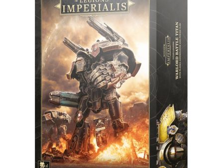 LEGIONS IMPERIALIS: WARLORD TITAN WITH POWER CLAW AND PLASMA ANNIHILATOR Discount