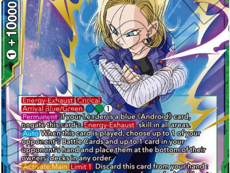 Android 18, Measureless Strength (BT18-144) [Dawn of the Z-Legends] Supply